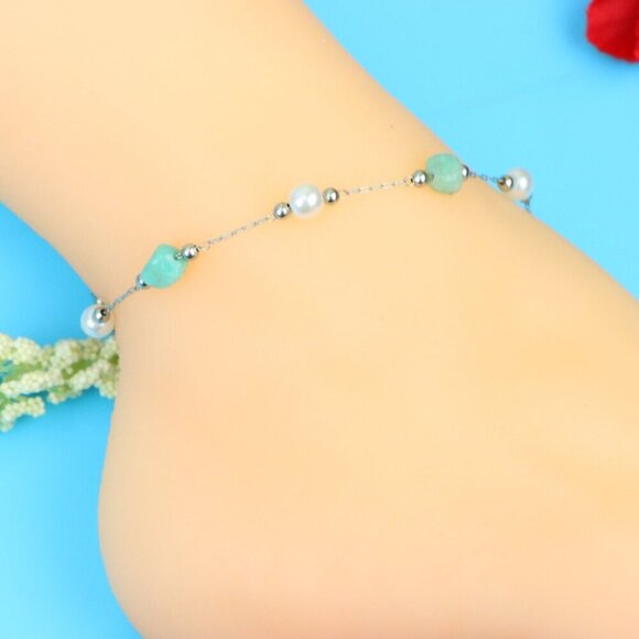 Elegant Handmade Anklet – Perfect for Women & Girls | Ideal Gift Option, DYC1331 - Picture 3 of 6
